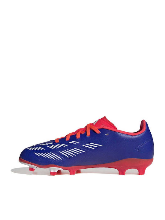 Predator League Kids Molded Soccer Shoes Blue