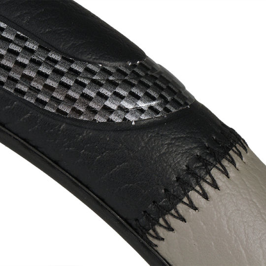 Alca Auto-Lenkradabdeckung mit Durchmesser 37-39cm Gray