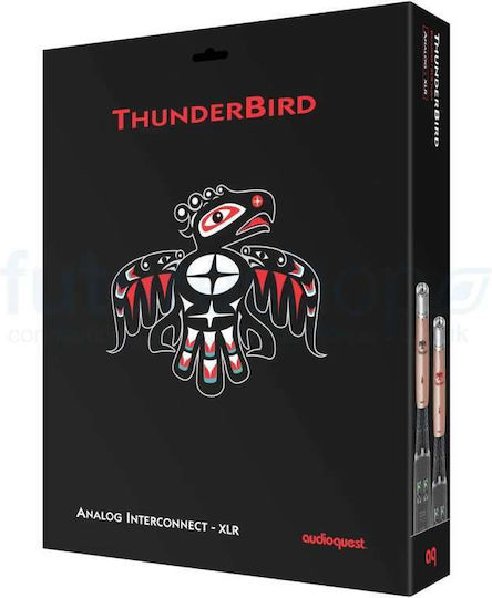 Audioquest Thunderbird Xlr Analog Audio Interconnect Cable 1m