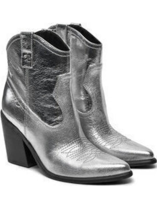 Women's Chelsea Boots Silver
