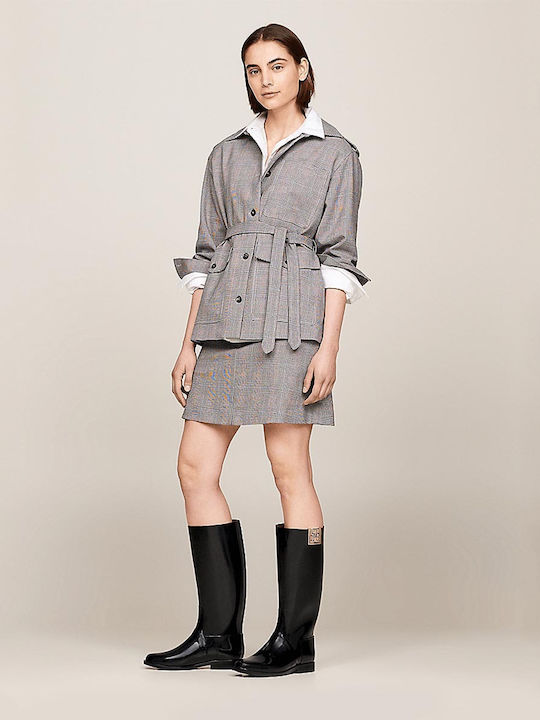 Tommy Hilfiger Cizme de cauciuc pentru femei Negre FW0FW07959-BDS
