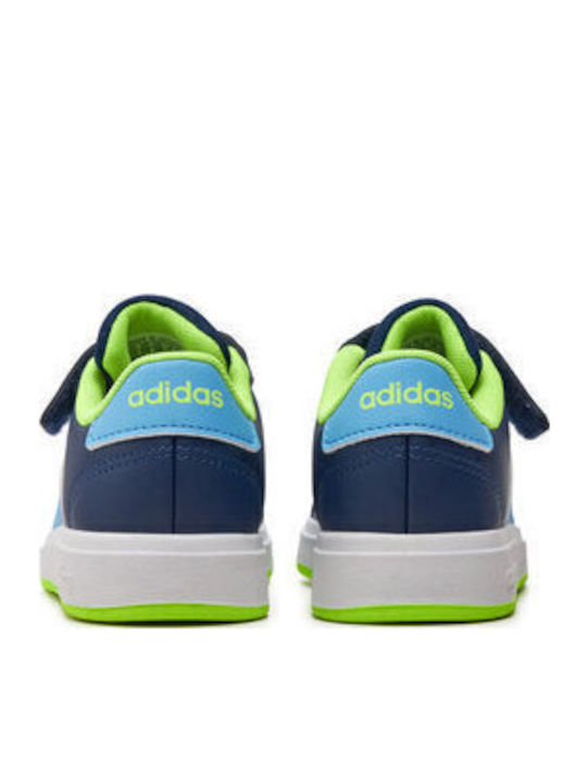 Grand Court 2.0 K Παιδικά Sneakers με Σκρατς Navy Μπλε