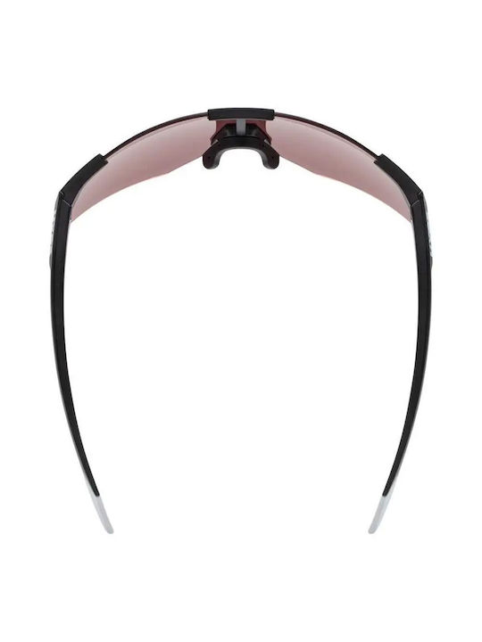 Uvex Sonnenbrillen mit Schwarz Rahmen und Transparent Linse S5330492284