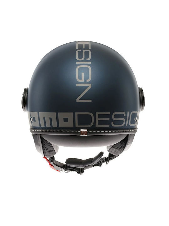 Momo Fgtr Evo Mono Matt Avio/Silver Κράνος Μηχανής Jet ECE 22.06 1200gr