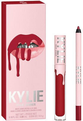 Kylie Cosmetics Сет за грим за лицето Устни 403 Bite Me 2бр
