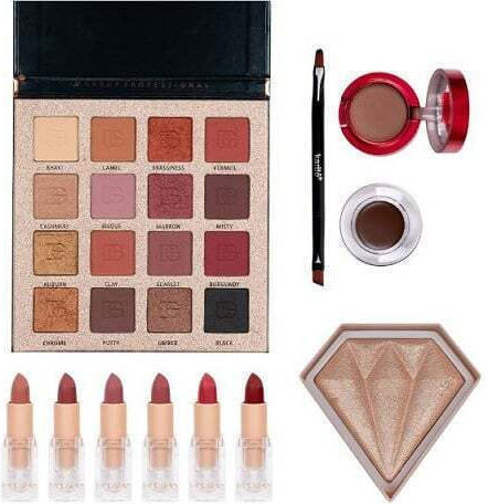 Rock Metal Set de machiaj pentru Față, Ochi și Buze Rock Metal, 01