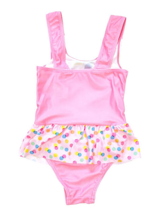 Setino Kids Swimwear One-Piece Training Pink