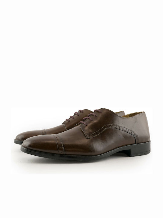 6190 Pantofi Oxford pentru bărbați, maro formal