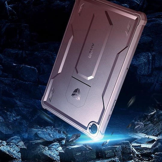 Dexnor Umschlag Rückseite Robust Rosa (Galaxy Tab A9)