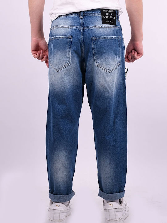 Hose Jeans Jeans baggy blau Schwarz