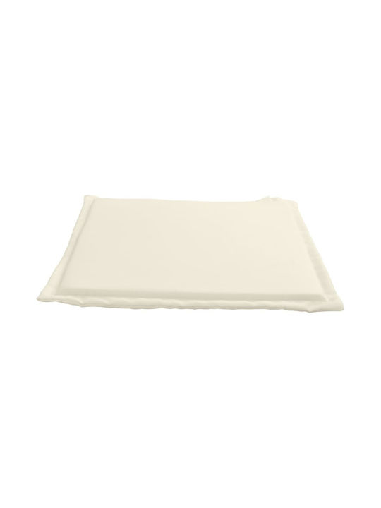 vidaXL Pernă Scaunului De Grădină Waterproof Crem 2 Bucăți 45x45 cm