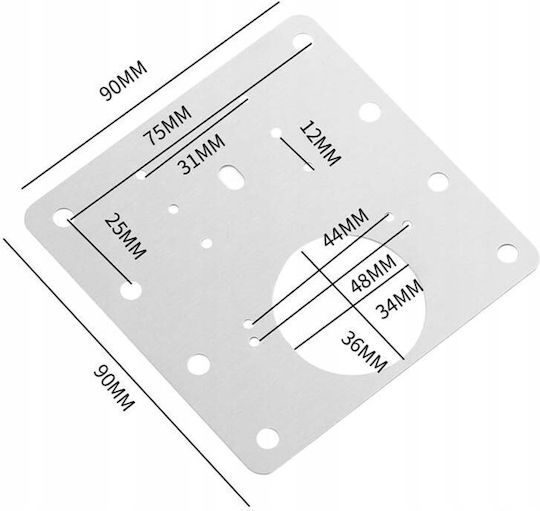 Repair plate Cabinet Made of Stainless Steel 1pcs ATZ15