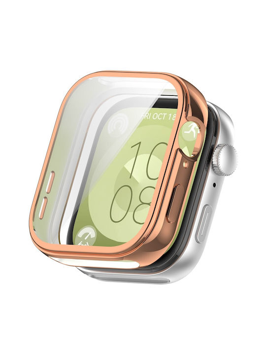 Θήκη Σιλικόνης σε Ροζ χρώμα για το Xiaomi Redmi Watch 3 Lite / Watch 3 Active Θήκη Σιλικόνης σε Ροζ χρώμα για το Xiaomi Redmi Watch 3 Lite / Watch 3 Active