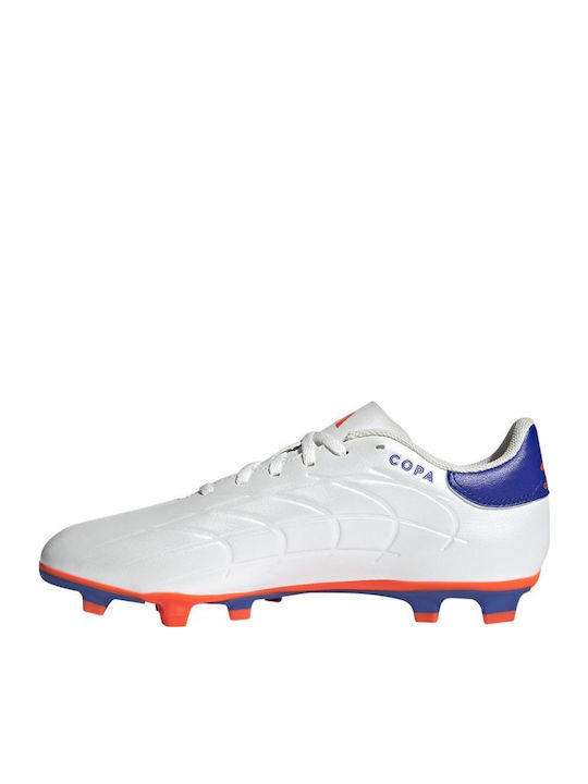 adidas Copa Pure 2 Club Pantofi de Fotbal cu crampoane Albe