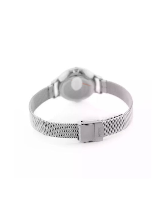 Pacific Damen Uhr mit Silber Metallarmband