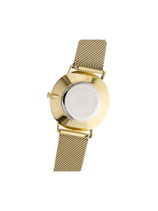 Paul Lorens Women's Watch with Gold Metal Bracelet