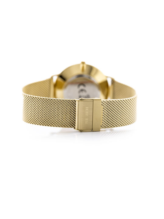 Paul Lorens Watch with Gold Metal Bracelet
