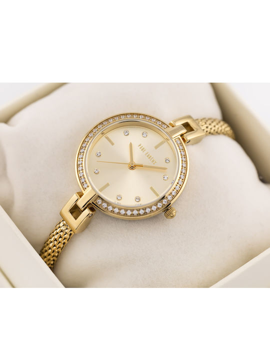 Paul Lorens Women's Watch with Gold Metal Bracelet