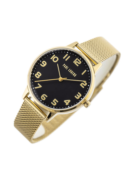 Paul Lorens Women's Watch with Gold Metal Bracelet