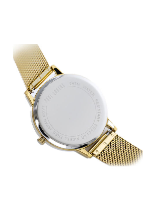Paul Lorens Women's Watch with Gold Metal Bracelet