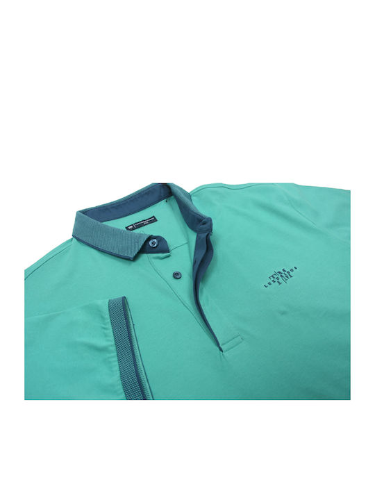 Polo Short Sleeve Blouse Turquoise