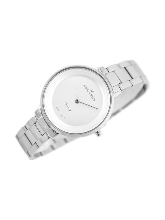 Jordan Kerr Uhr mit Silber Metallarmband
