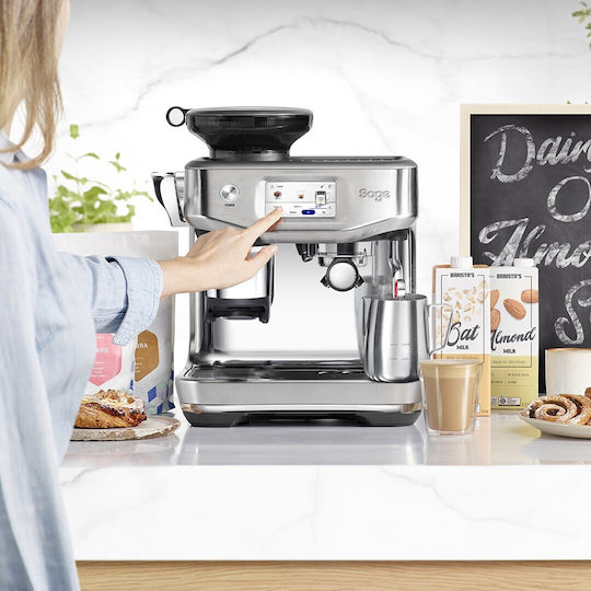 Sage Barista Touch Impress Automat de Espresso 1700W Presiune 15bar Oțel inoxidabil periat