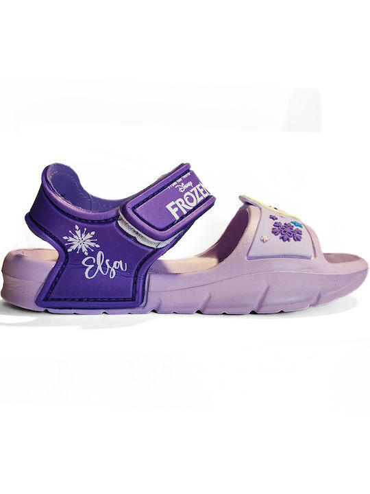 Frozen Children's Beach Shoes Purple