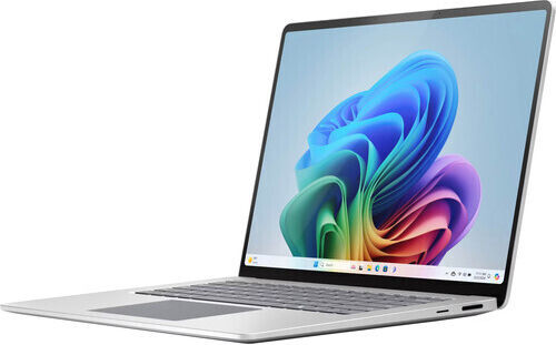 Microsoft Surface Laptop Copilot+PC 15" 120Hz (Snapdragon-X Elite/16GB/256GB SSD/W11 Home) Platinum (Международна английска клавиатура)