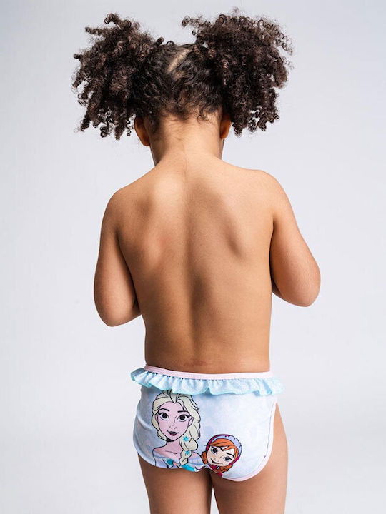 Cerda Frozen Elsa Anna Παιδικό Μαγιό Σλιπ Γαλάζιο