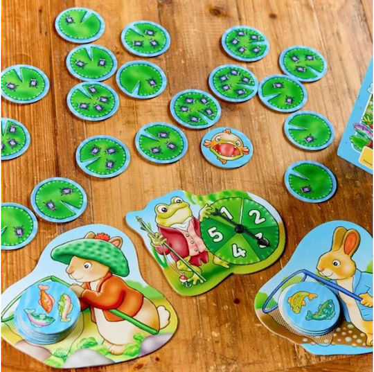 Επιτραπέζιο Παιχνίδι Fish and Count Peter Rabbit για 2-4 Παίκτες 3+ Ετών (EN) Orchard