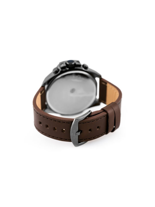 G.Rossi Men's Watch 14mm Battery with White Leather Strap