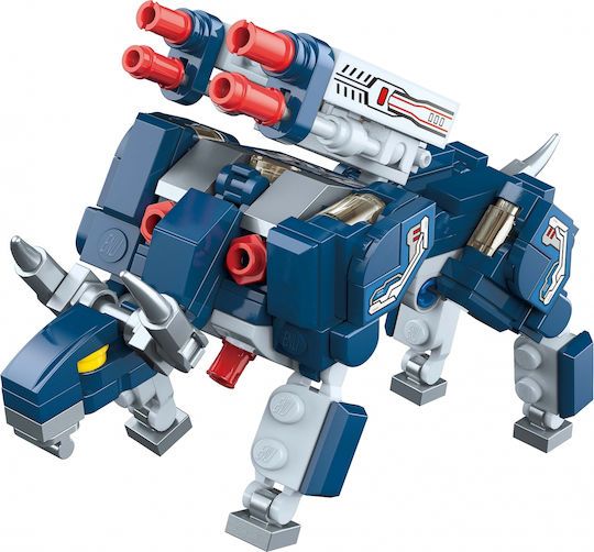 Qman Блокчета Mechanical Beasts, Cube with Armored Monsters за 6+ години години 177бр