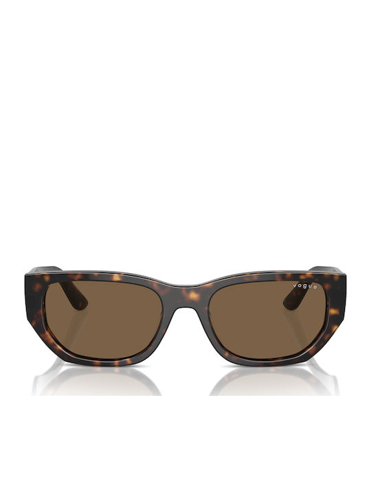 Vogue Women's Sunglasses with Brown Tartaruga Plastic Frame and Brown Lens VO5586S W65673