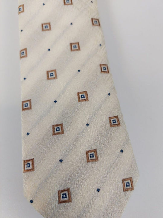 Monte Napoleone Herren Krawatte in Beige Farbe Monte Napoleone Herren Krawatte in Beige Farbe