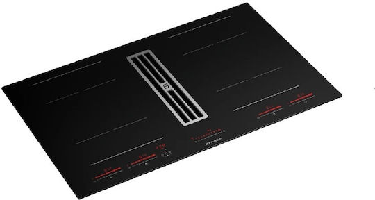 Faber Galileo Bold F830 Induktionskochfeld Autonom mit Dunstabzugshaube 79.5x52εκ.