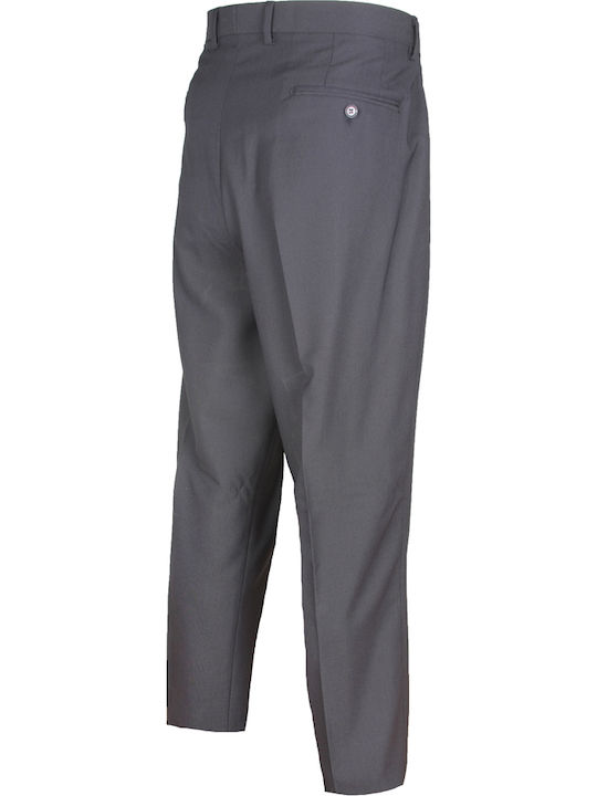 Winter Men's Groom's Suit with Regular Fit Grey