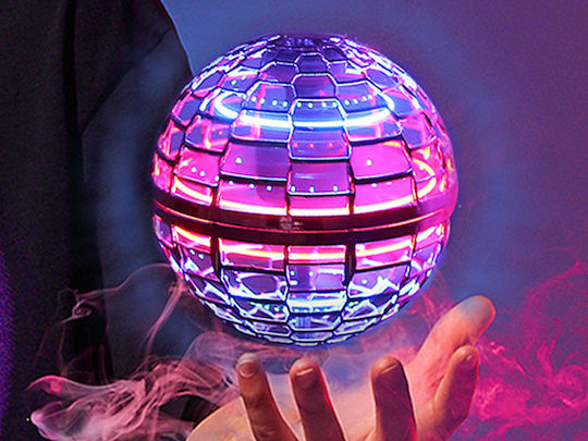 Jokomisiada Interaktives Spielzeug Flying Ufo Ball Lights