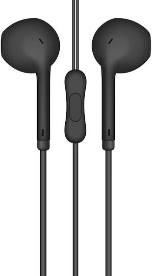 Music Taxi 20703 In-ear Handsfree Ακουστικά με Βύσμα 3.5mm Μαύρο