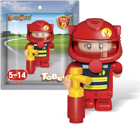 Banbao Blocuri Firefighter pentru 4+ Ani 1buc