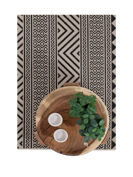 Royal Carpet Flox 7525W Rug Rectangular Summer Wicker Black