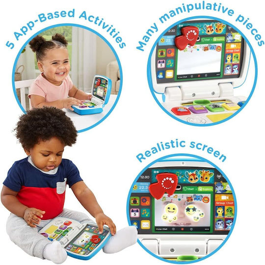 Vtech Βρεφικό Laptop-Tablet Interactive Toy Educational με Μουσική για 12+ Μηνών