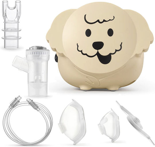 Flaem Puppy Pneumatic Nebulizer Inhaler 0.4 Ml Min