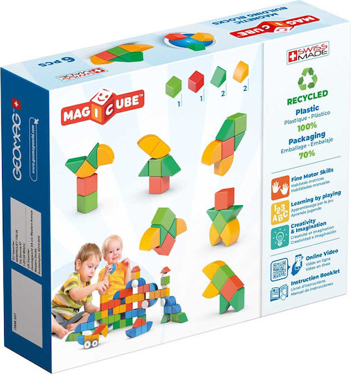 Geomag Μαγνητικό Παιχνίδι Κατασκευών για Παιδιά 1+ Ετών 207