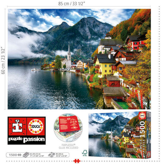 Hallstatt, Austria G3 Puzzle 2D 1500pcs