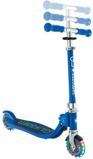 Globber Kinderroller Klappbar Flow 2-Rad Marineblau