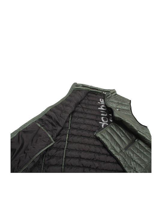 Double Men's Sleeveless Jacket Green