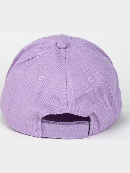 Cerda Kinderhut Jockey Stoff Sonnenschutz Frozen Lila