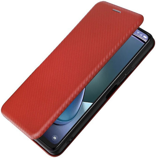 Carbon Fiber Book Brown (TCL 50 5G)