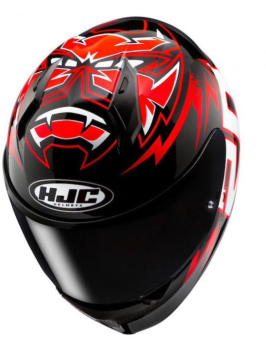 HJC C10 Diablo Mask MC1 Κράνος Μηχανής Full Face ECE 22.06
